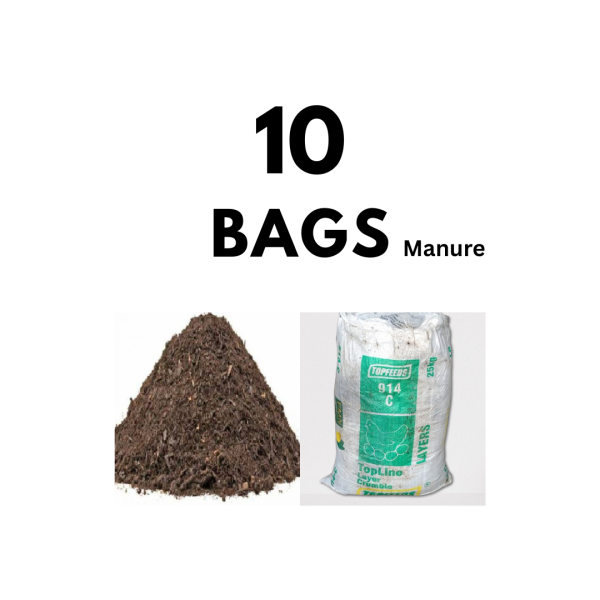 10 Bag Of Manure 25kg